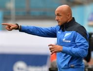 Head coach Luciano Spalletti gestures during the Russian Premier League match between FC Dinamo Moscow and FC Zenit St. Petersburg at the Arena Khimki Stadium on August 24, 2013 in Khimki, Russia.  (Getty Images)